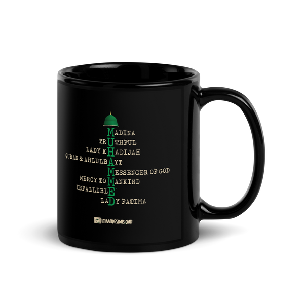 Muhammed Dome - Black Mug