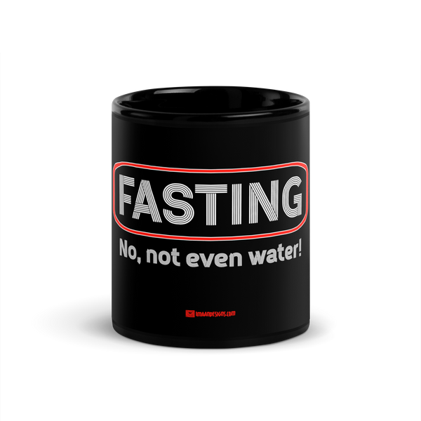Not Even Water - Black Mug