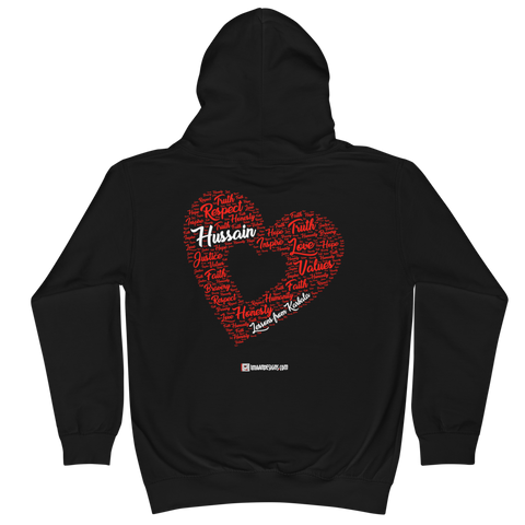 Love Hussain - Kids Hoodie
