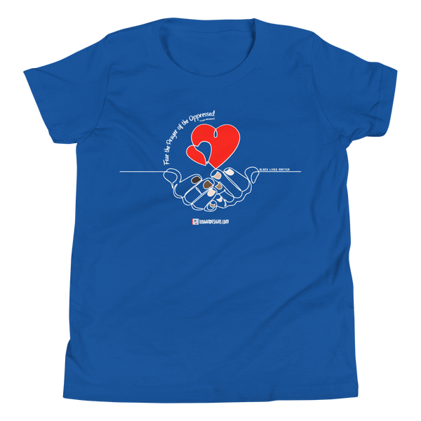 Prayer BLM - Bella + Canvas 3001Y Youth Short Sleeve Tee