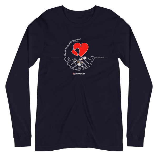Prayer BLM - Unisex Long Sleeve Tee | Bella + Canvas 3501
