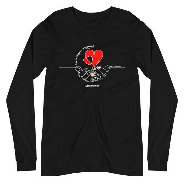 Prayer BLM - Unisex Long Sleeve Tee | Bella + Canvas 3501