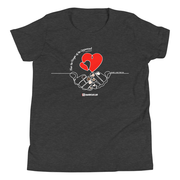 Prayer BLM - Bella + Canvas 3001Y Youth Short Sleeve Tee