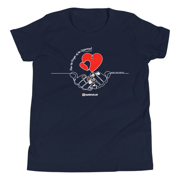 Prayer BLM - Bella + Canvas 3001Y Youth Short Sleeve Tee
