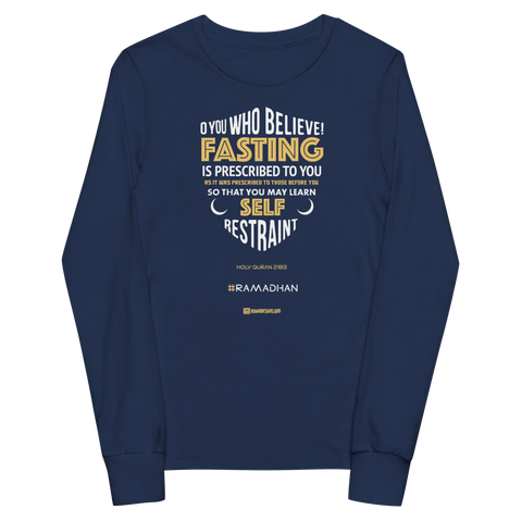 Fasting Badge - Youth Long Sleeve