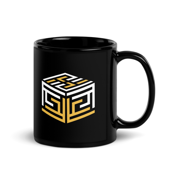 Ali Cubed - Black Mug