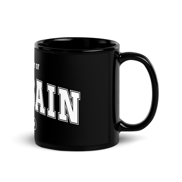 University of Hussain - Black Mug