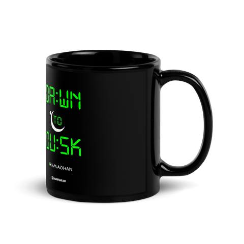 Dawn to Dusk - Black Mug