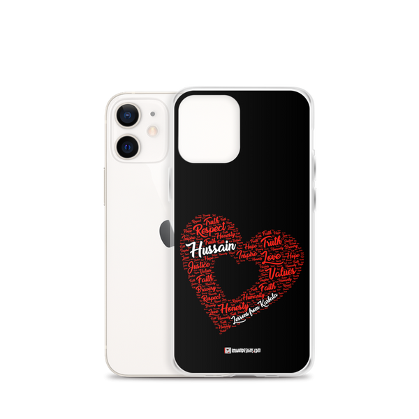 Love Hussain - iPhone Case