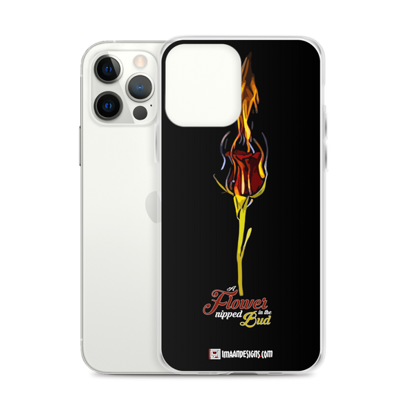 Burning Flower - iPhone Case