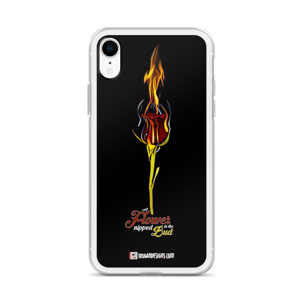 Burning Flower - iPhone Case