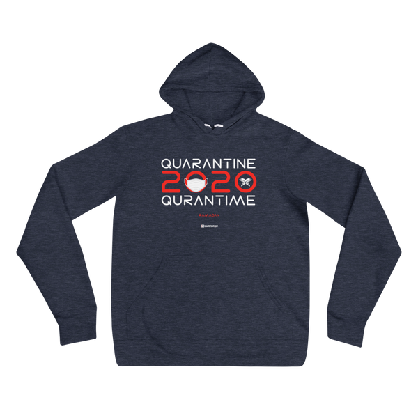Quarantine = Quran Time - Unisex Pullover Hoodie | Bella + Canvas 3719