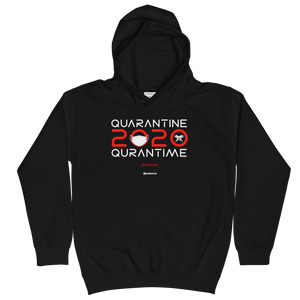 Quarantine = Quran Time - Kids Hoodie
