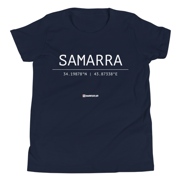 Holy Coordinates - Samarra- Bella + Canvas 3001 -Youth Short Sleeve T-Shirt