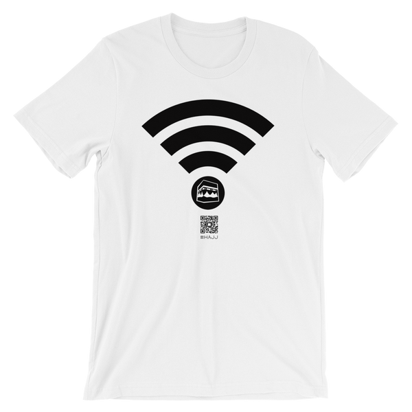 Hajj Wifi - Bella + Canvas 3001 Adult Short-Sleeve Unisex T-Shirt