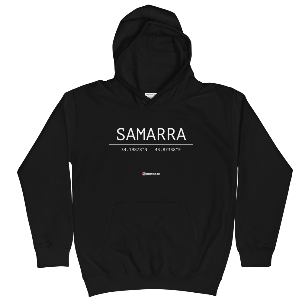 Holy Coordinates - Samarra- Kids Hoodie