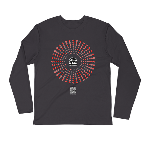 Humanity at Hajj - Next Level Premium Adult Long Sleeve Fitted Crew