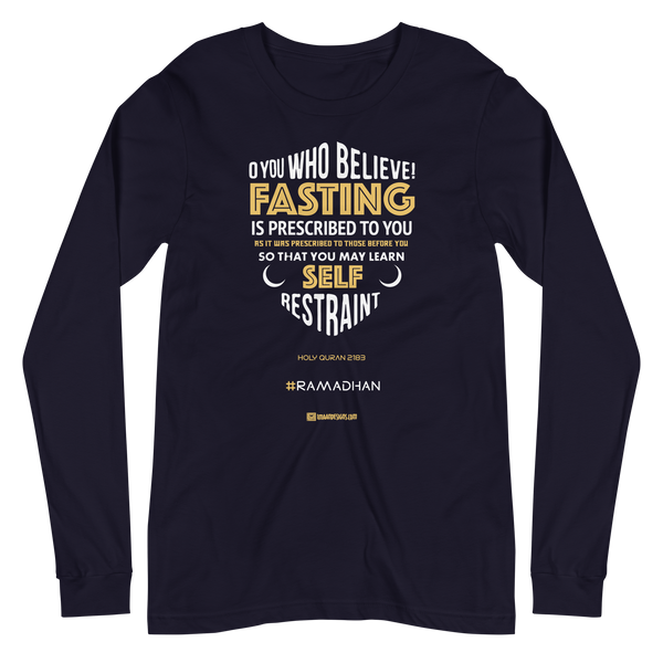 Fasting Badge - Adult Long Sleeve