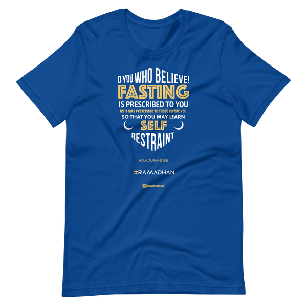Fasting Badge - Adult Short-Sleeve