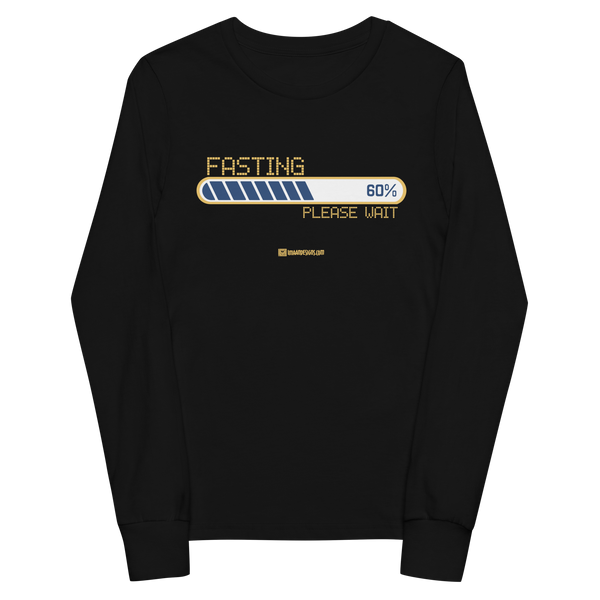 Fasting Please Wait - Youth Long Sleeve